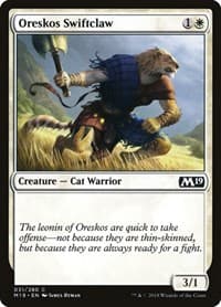 Oreskos Swiftclaw - Core Set 2019 - Magic: The Gathering card