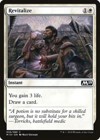 Revitalize - Core Set 2019 - Magic: The Gathering card