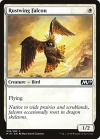 Rustwing Falcon - Core Set 2019 - Magic: The Gathering card