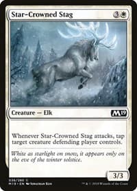 Star-Crowned Stag - Core Set 2019 - Magic: The Gathering card