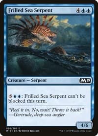 Frilled Sea Serpent - Core Set 2019 - Magic: The Gathering card
