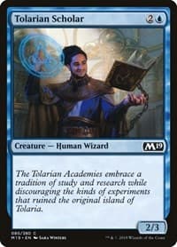 Tolarian Scholar - Core Set 2019 - Magic: The Gathering card