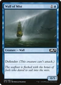Wall of Mist - Core Set 2019 - Magic: The Gathering card