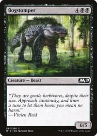 Bogstomper - Core Set 2019 - Magic: The Gathering card