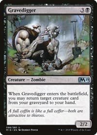 Gravedigger - Core Set 2019 - Magic: The Gathering card