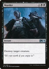 Murder - Core Set 2019 - Magic: The Gathering card