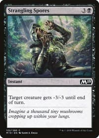 Strangling Spores - Core Set 2019 - Magic: The Gathering card