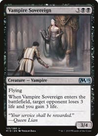 Vampire Sovereign - Core Set 2019 - Magic: The Gathering card