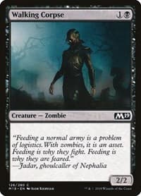 Walking Corpse - Core Set 2019 - Magic: The Gathering card