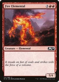 Fire Elemental - Core Set 2019 - Magic: The Gathering card