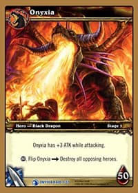 Onyxia, Stage 3 - Onyxia's Lair - WoW card