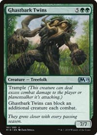 Ghastbark Twins - Core Set 2019 - Magic: The Gathering card