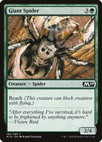 Giant Spider - Core Set 2019 - Magic: The Gathering card