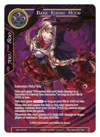 Dark Riding Hood (Watermarked Chase) - Winds of the Ominous Moon - Force of Will card