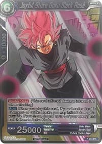 Joyful Strike Goku Black Rose (Metallic Foil) (Event Pack 2018) - Promotion Cards - Dragon Ball Super: Masters card