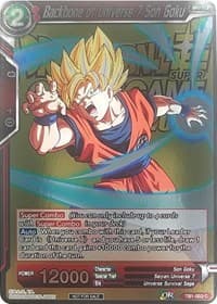 Backbone of Universe 7 Son Goku (Metallic Foil) (Event Pack 2018) - Promotion Cards - Dragon Ball Super: Masters card