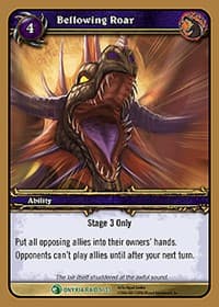 Bellowing Roar - Onyxia's Lair - WoW card