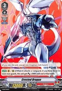 Crested Dragon - V Start Deck 02: 2018 Free Experience Deck "Kagero" - Cardfight Vanguard card