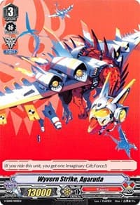 Wyvern Strike, Agaruda - V Start Deck 02: 2018 Free Experience Deck "Kagero" - Cardfight Vanguard card
