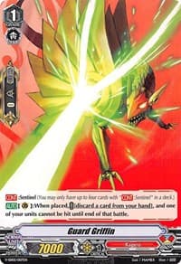 Guard Griffin - V Start Deck 02: 2018 Free Experience Deck "Kagero" - Cardfight Vanguard card