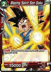 Blazing Spirit Son Goku - Colossal Warfare - Dragon Ball Super: Masters card
