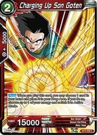 Charging Up Son Goten - Colossal Warfare - Dragon Ball Super: Masters card