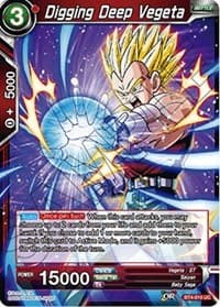 Digging Deep Vegeta - Colossal Warfare - Dragon Ball Super: Masters card