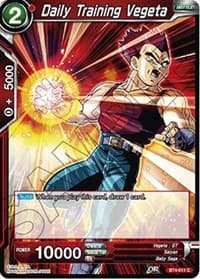 Daily Training Vegeta - Colossal Warfare - Dragon Ball Super: Masters card