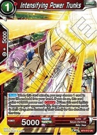 Intensifying Power Trunks - Colossal Warfare - Dragon Ball Super: Masters card