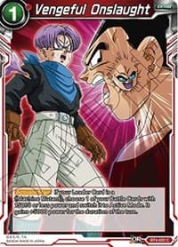 Vengeful Onslaught - Colossal Warfare - Dragon Ball Super: Masters card