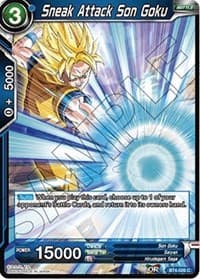 Sneak Attack Son Goku - Colossal Warfare - Dragon Ball Super: Masters card