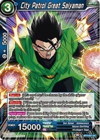 City Patrol Great Saiyaman - Colossal Warfare - Dragon Ball Super: Masters card