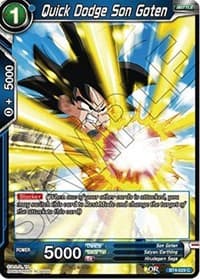 Quick Dodge Son Goten - Colossal Warfare - Dragon Ball Super: Masters card
