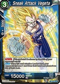 Sneak Attack Vegeta - Colossal Warfare - Dragon Ball Super: Masters card