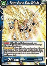 Raging Energy Blast Gotenks - Colossal Warfare - Dragon Ball Super: Masters card