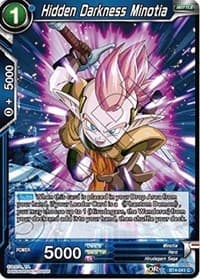 Hidden Darkness Minotia - Colossal Warfare - Dragon Ball Super: Masters card