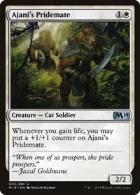 Ajani's Pridemate - Core Set 2019 - Magic: The Gathering card