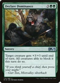 Declare Dominance - Core Set 2019 - Magic: The Gathering card
