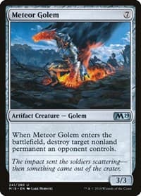 Meteor Golem - Core Set 2019 - Magic: The Gathering card