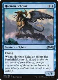 Horizon Scholar - Core Set 2019 - Magic: The Gathering card