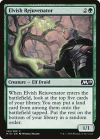 Elvish Rejuvenator - Core Set 2019 - Magic: The Gathering card