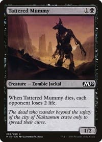 Tattered Mummy - Core Set 2019 - Magic: The Gathering card