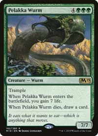 Pelakka Wurm - Core Set 2019 - Magic: The Gathering card