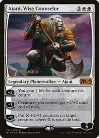 Ajani, Wise Counselor - Core Set 2019 - Magic: The Gathering card
