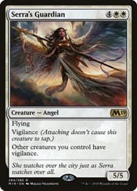 Serra's Guardian - Core Set 2019 - Magic: The Gathering card