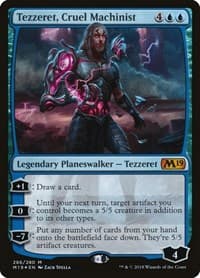 Tezzeret, Cruel Machinist - Core Set 2019 - Magic: The Gathering card