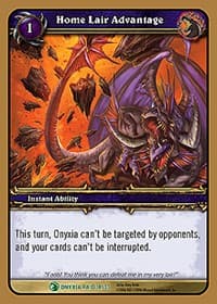 Home Lair Advantage - Onyxia's Lair - WoW card