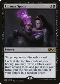 Liliana's Spoils - Core Set 2019 - Magic: The Gathering card