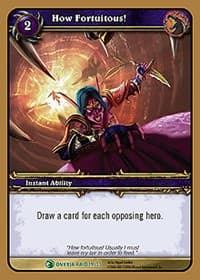 How Fortuitous! - Onyxia's Lair - WoW card