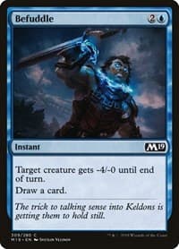 Befuddle - Core Set 2019 - Magic: The Gathering card